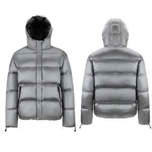 Chaqueta de Plumón de Moda para Mujer, Diseño Personalizado, Abrigada para Invierno, con Logotipo Personalizado, Chaquetas de Plumón para Hombre - Product Image 3