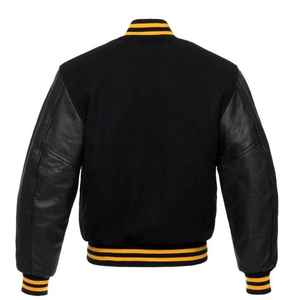 Custom Men's High Street Baseball Bomber Varsity College Coat Winter Jackets CollegeBaseballjacket for men DDP Shipping - Product Image 2