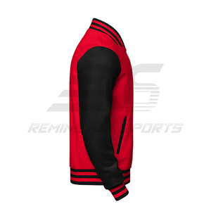 Chaqueta universitaria superventas, chaqueta universitaria personalizada de alta calidad, chaqueta universitaria de color sólido, chaqueta universitaria de moda para hombre - Product Image 2