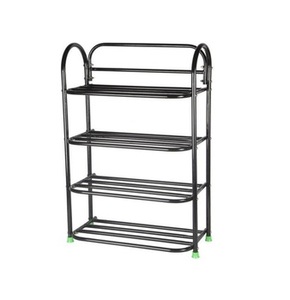 Elegant Black Iron <b>Storage</b> Rack and Organizer for Home Living Room Bedroom Solid Furniture Rack Wholesale Price Home Decor Items - Product Image 3