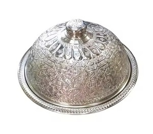 Tazón de aluminio de alta calidad con tapa grabada, ideal para refrigerios diarios y ocasiones especiales. - Product Image 4