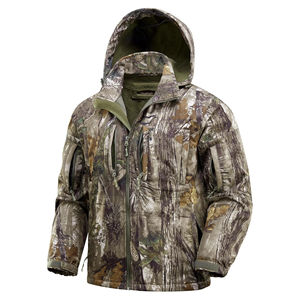 Chaqueta de Camuflaje Digital para Exteriores de Alto Rendimiento con Cierre Frontal Completo y Cuello Alto, Chaqueta de Caza para Exteriores de Alto Rendimiento - Product Image 1