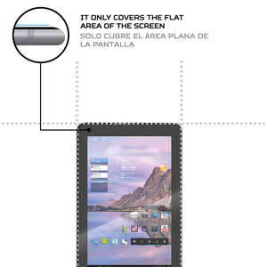 อุปกรณ์ป้องกันหน้าจอกันกระแทกสำหรับแท็บ TREVI V16แท็บเล็ตทนทานและดูดซับแรงกระแทก - Product Image 4