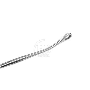 Pince manuelle en acier inoxydable pour éponges, instrument médical à long manche pour laboratoire, clinique et fournitures de santé - Product Image 5