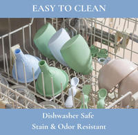 Pochettes pour aliments pour bébés en silicone réutilisables et non toxiques, stockage d'aliments pour bébés rechargeable, pochettes à presser pour les tout-petits