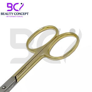 Hand Made Manicure Scissors Durable Product 2026 Stainless Steel Eyelash Trimmer Manicure <b>Remover</b> Scissor Nail Cuticle <b>Tools</b> - Product Image 4