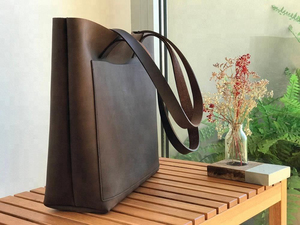 Bolsas Medianas con Cordón, de Lona, Cuero y Algodón, con Asa, Logotipo Personalizable, Reutilizables, para Compras, Regalos, Resistentes al Agua, para Exteriores - Product Image 5