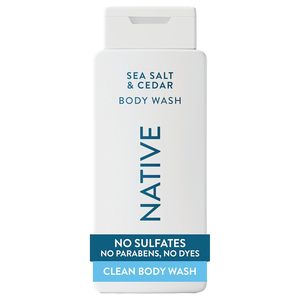 Gel douche Native Body Wash contenant des ingrédients d'origine naturelle |   Pour femmes et hommes, sans sulfate, sans parabène et sans colorants, laisse la peau douce - Product Image 4