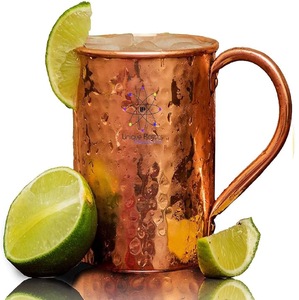 แก้วมักทองแดงทรงค้อนมอสโกพร้อมด้ามจับเชื่อมสำหรับงานปาร์ตี้และงานอีเวนต์ - Product Image 5