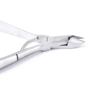 Herramientas de manicura de alta calidad, pinza para cutículas de uñas plateadas, cortador de cutículas profesional de acero inoxidable - Product Image 6