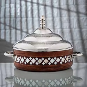 Metal Casserole Pot With Metal Lid Soups Curries And Other <b>Liquid</b> Dishes - Product Image 6