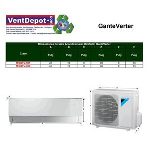 Mini-<b>split</b> <b>air</b> <b>conditioners</b> for bedrooms, MXGTV-001, 36000 BTU, 3.0 Ton, R410.1 - Product Image 4