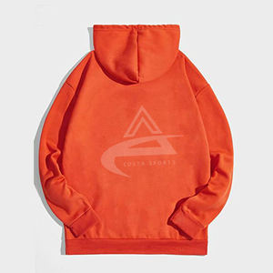 Sweat à capuche oversize d'hiver pour homme grande taille, 100% coton, broderie personnalisée de logo, haute qualité - Product Image 5