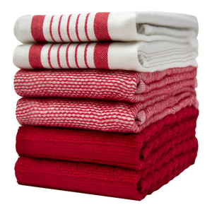 Toalla de plato de algodón de secado rápido de calidad superior Toalla de cocina lavable a máquina con diseño de logotipo personalizado con estilo Impresión digital - Product Image 1