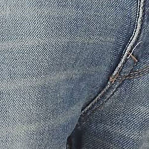 Pantalones vaqueros informales de alta calidad de color personalizado para hombre, patrón recto ligero, estilo callejero más vendido para adultos, lona - Product Image 6