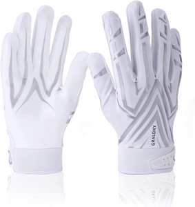 Gants de football américain légers et respirants en silicone pour enfants - Product Image 6