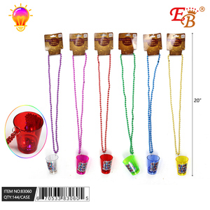 Collier-coupe à boisson lumineux 20 pouces pour le Nouvel An, 144/24/6/CS, Fournitures de fête, Modèle 83060 - Product Image 1