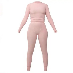 Custom Heavyweight Breathable <b>Lounge</b> Wear <b>Women's</b> Wholesale Knitted Tank Top Pant Two Piece Sets Ribbed Tracksuit 2024 Leggings - Product Image 4