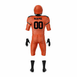 Ensembles d'uniformes de football américain de haute qualité en polyester à manches courtes pour l'équipe Chemises de football respirantes Style pantalon fabriqué - Product Image 3