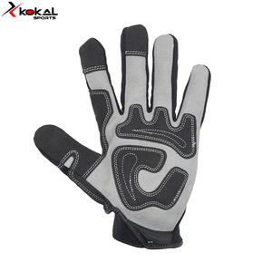 Gants de mécanicien pour hommes avec impression de logo personnalisé Nouvelles caractéristiques élégantes antidérapantes et anti-chaleur - Product Image 4