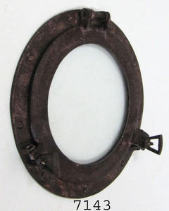 Ojo de buey de barco náutico de 12 pulgadas de aluminio con vidrio transparente, ojo de buey de barco en aluminio, ventana de barco marino, suministros indios - Product Image 5