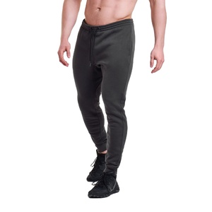 Pantalones deportivos informales para hombre, pantalones de chándal ajustados negros en tela de calle, cintura media para actividades de gimnasio 2026 - Product Image 2