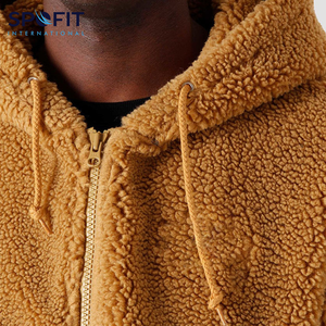 OEM Service New Style 2025 Wholesale Custom <b>Hoodie</b> High Quality Men Thick Winter Oversized Eco-Friendly Sherpa <b>Fleece</b> <b>Hoodies</b> - Product Image 3