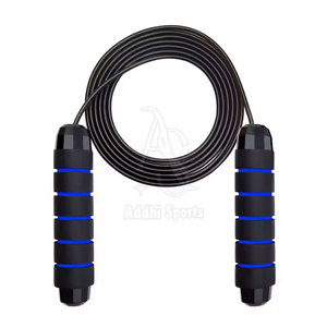 Chất lượng cao 2025 bỏ qua sợi dây thừng với trọng lượng nhẹ thiết kế có thể điều chỉnh chiều dài da xử lý unisex cho tập thể dục hàng ngày - Product Image 3