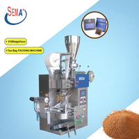 Machine d'emballage automatique pour sachets de thé à quatre soudures latérales, machine d'emballage de sachets de thé en papier filtre