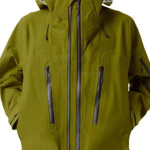 Veste de ski à capuche pour homme avec fermeture éclair, respirante, imperméable et chaude pour l'hiver – Service OEM, vente en gros - Product Image 2