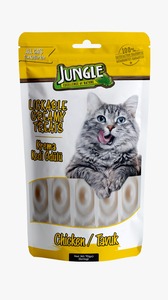 JUNGLE CREAMY TREAT 70g para gatos/Alto contenido en proteínas/Vitamina a B D E/con sabor a taurina/Atún/Origen Pavo - Product Image 4