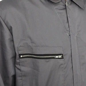 Overol de Seguridad Reflectante Ignífugo Gris, Transpirable, de Tela de Algodón, Fabricación OEM, Unisex, Protector - Product Image 5