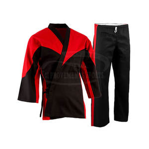 ชุดคาราเต้ผ้าคอตตอนสีขาวแห้งเร็วงานตามสั่ง - Product Image 1