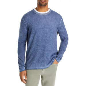Venta al por mayor Sudadera de cuello redondo largo 380GSM sólido hombres Jumper sudaderas gruesas de invierno por encargo para la venta sudaderas con capucha - Product Image 3