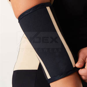 Mangas de codo de neopreno hechas a medida de alta calidad Diseño profesional para gimnasio Deporte Fitness Seguridad Hecho en Pakistán - Product Image 3