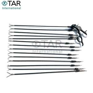 Juego de laparoscopia reutilizable de 8 piezas, fórceps laparoscópicos quirúrgicos de acero inoxidable, cirugía Abdominal, instrumentos médicos autoclavables - Product Image 2