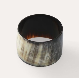Juego de Brazaletes de Cuerno Natural, Ecológicos, Duraderos, Hechos a Mano, Joyería para Mujer, Venta al por Mayor - Product Image 5