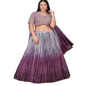 Top Quality Wedding and Party Wear Heavy Embroidery Work Lehenga Choli for Ladies From Indian Supplier