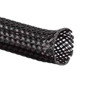 <b>PET</b> Expandable Black Braided Cable Sleeves Wire Loom Tubing Protector Sleeve - Product Image 6