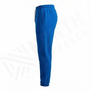 Pantalons Hip Hop épais, pantalons personnalisés, pantalons larges, pantalons de survêtement en coton, double taille, pantalons droits, pantalons de survêtement évasés pour hommes - Product Image 3