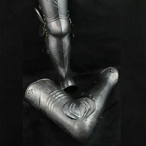 ชุดเกราะขาเหล็กยุคกลางชุดป้องกันขาเต็มสำหรับคอสเพลย์และนักสะสม - Product Image 4