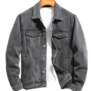 Vestes en jean pour hommes avec personnalisation complète Veste en jean pour hommes de style sport personnalisé pour les activités de plein air - Product Image 1