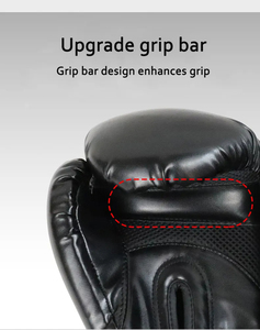 Gants de boxe en cuir lacés personnalisés pour entraînement professionnel fabriqués pour la boxe et les arts martiaux - Product Image 5