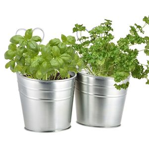 Maceta Colgante de Hierro Fundido con Acabado Antiguo para Uso en Exteriores y Balcones, Capacidad de 1L, Maceta Decorativa de Metal de Diseño al por Mayor - Product Image 6