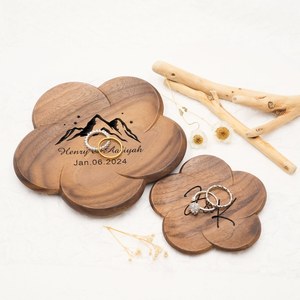 2025 Woodsun Sous-verre en bois d'acacia pour boissons - Product Image 1