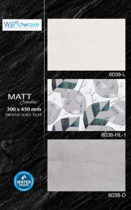 Diseño europeo moderno Acabado mate 30x45cm Azulejos de pared de cerámica Calidad 300x450 Azulejos Diseño popular Aspecto de ladrillo refractario - Product Image 2