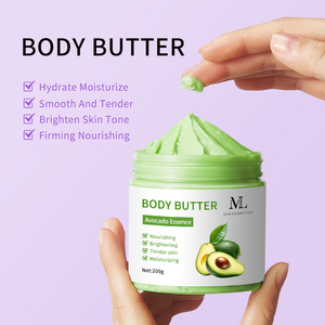 Oem ODM mỹ phẩm nhà máy tùy chỉnh hữu cơ dưỡng ẩm cơ thể kem nhãn hiệu riêng 200 gam làm mịn da bơ cơ thể - Product Image 6