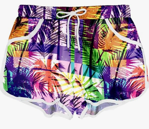 กางเกงขาสั้นผ้าตาข่ายระบายอากาศทรงหลวมสำหรับผู้ชายกางเกงขาสั้นผ้าไนลอนลำลองแห้งเร็วสำหรับฤดูร้อนพิมพ์โลโก้ - Product Image 1