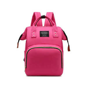 Sac à dos à couches Myrva, capacité moyenne, fermeture éclair, style preppy, toutes saisons, sac de rangement fonctionnel - Product Image 4