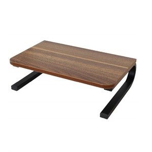 Solid Wood Monitor <b>Stand</b> Riser for <b>Desk</b> Ergonomic Display & <b>Laptop</b> Organizer - Product Image 1